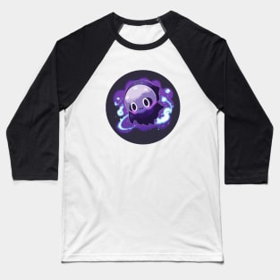 Dark Ghoulette Purple Ghost Baseball T-Shirt